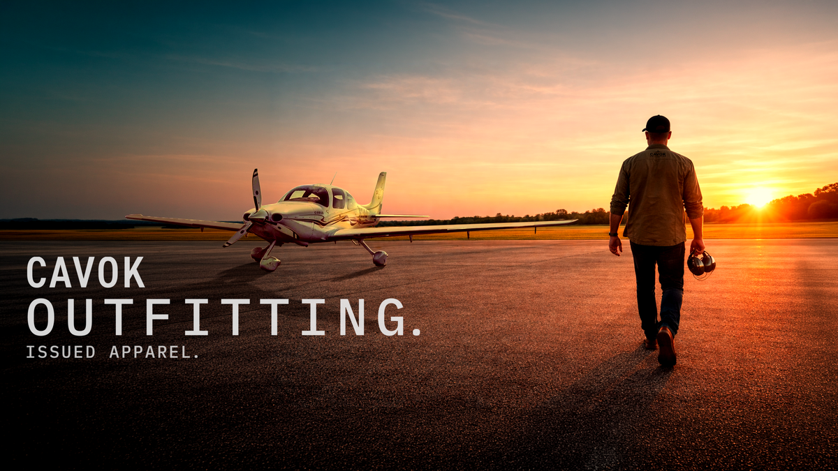 CAVOK OUTFITTING ISSUED APPAREL AVIATION CLOTHING CLOTHES PILOT ACCESSORIES ENTHUSIAST WEAR