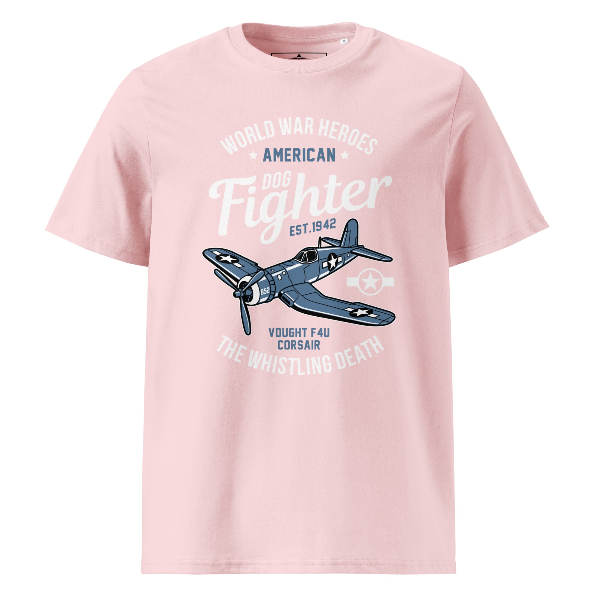 Iconic Vought F4U Corsair Aviation Graphic | Organic Unisex Short Sleeve T-Shirt