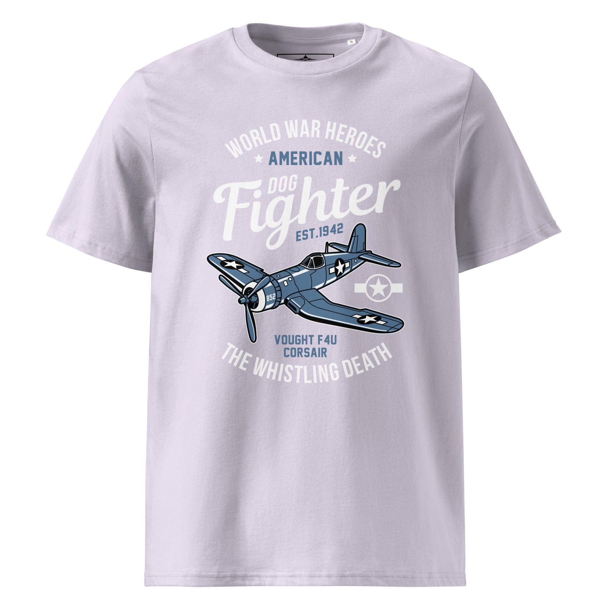 Iconic Vought F4U Corsair Aviation Graphic | Organic Unisex Short Sleeve T-Shirt